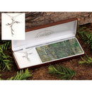 Men's Silver Plated Antler Cross Necklace - Truth Hunter