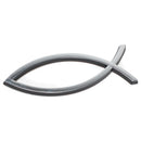 Harbor House Large Silver Christian Fish Auto Emblem