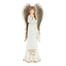 Dicksons Said A Prayer for You Today Angel Ivory 3.5 x 8 Resin Stone Tabletop Figurine
