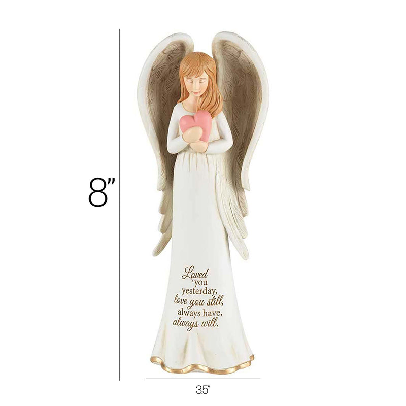 Dicksons Loved You Yesterday Angel Ivory 3.5 x 8 Tabletop Figurine