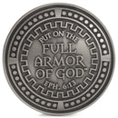 Put On Full Armor Antiqued Bronzed 2 inch Zinc Alloy Automotive Visor Clip Accessory