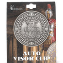 Put On Full Armor Antiqued Bronzed 2 inch Zinc Alloy Automotive Visor Clip Accessory