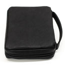 Dicksons Black Cross with Front Pocket Leather Look Large Bible Cover