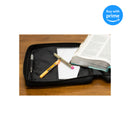 Dicksons Soft Black Embossed Cross Leather Like Bible Cover  X-Large