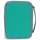 Llama Tell You About Jesus Pink Large Canvas Bible Cover with Handle