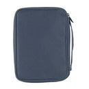 Colorful Floral Pattern with Bird Large Canvas Bible Cover with Handle