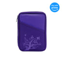 Dicksons Royal Purple Polyester Bible Cover Case with Handle Thin line