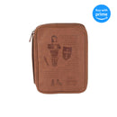 Dicksons Full Armor Brown Leather Like Vinyl Bible Cover Case Large