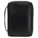 Dicksons Black Cross Leather Like Vinyl Bible Cover Case X-Large