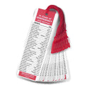 Dicksons In Case of Emergency 2 x 6 Tassel Bookmark Pack of 12