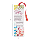 Dicksons Prayer For You Floral White Tassel Bookmarks, Pack of 12