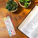 Dicksons Prayer For You Floral White Tassel Bookmarks, Pack of 12