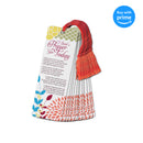 Dicksons Prayer For You Floral White Tassel Bookmarks, Pack of 12