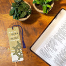 Dicksons Hope As Anchor Tan Striped Tassel Bookmarks, Pack of 12