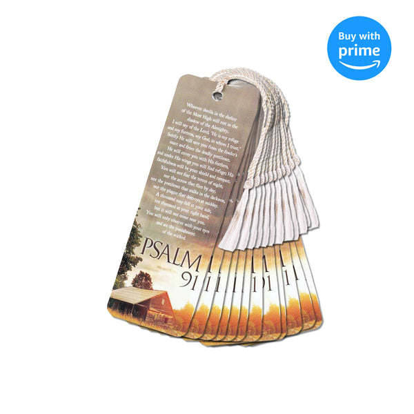 Dicksons  Vintage Barn Sunrise Cardstock Tassel Bookmarks, Pack of 12