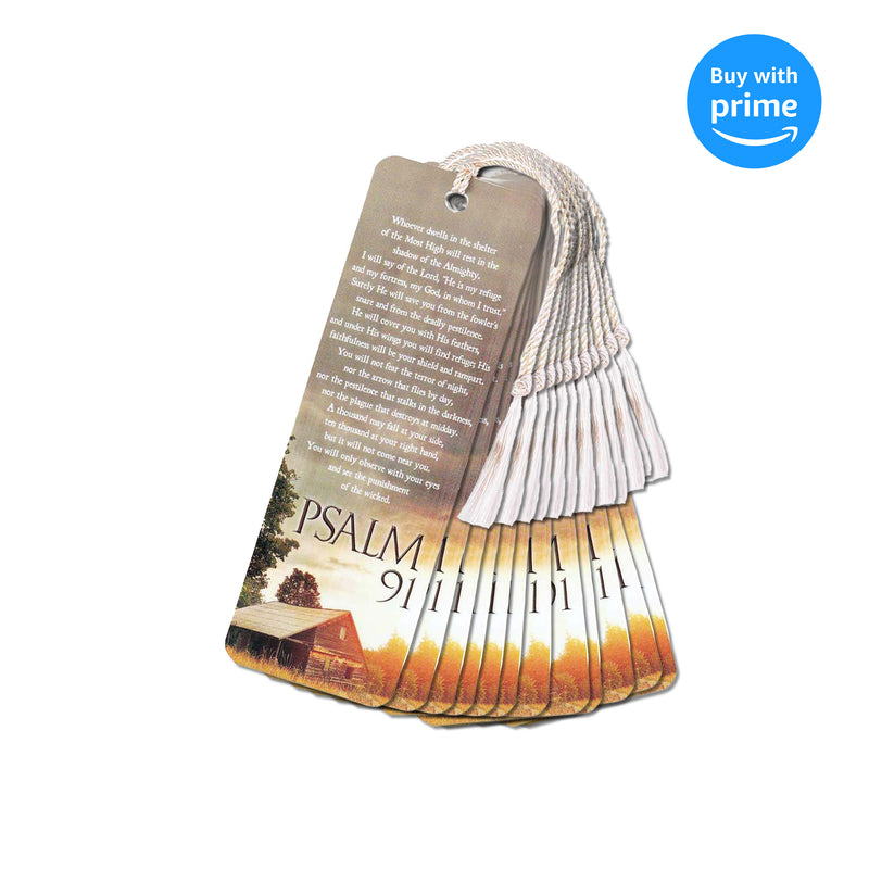 Dicksons  Vintage Barn Sunrise Cardstock Tassel Bookmarks, Pack of 12