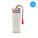 Psalm 91 Full Verse American Flag Cardstock Tassel Bookmarks, Pack of 12