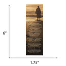 Dicksons Footprints Poem Beach Inspired 5 x 2 Inch Bookmark Pack 12
