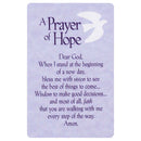 Dicksons Gift Shop Pocket Card Bookmark Pack of 12 - A Prayer of Hope