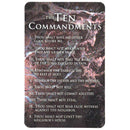 Dickson Ten Commandments 2.5 x 3 Inch Pocket Card Bookmark Pack of 12