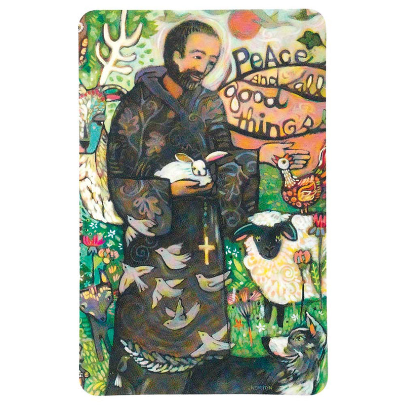 St. Francis Prayer Card Pack of 12