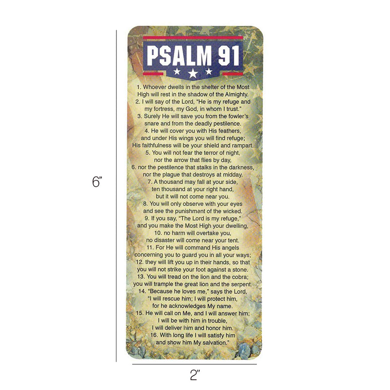 Dicksons Dwells In The Shelter American Flag Bookmarks Pack of 12