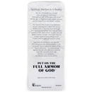 Full Armor of God Bronzed 7 x 2.5 Acrylic and Paper Keepsake Bookmark