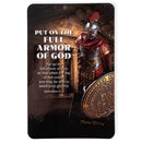 Full Armor of God Bronzed 4 x 2.5 Paper Keepsake Bookmark