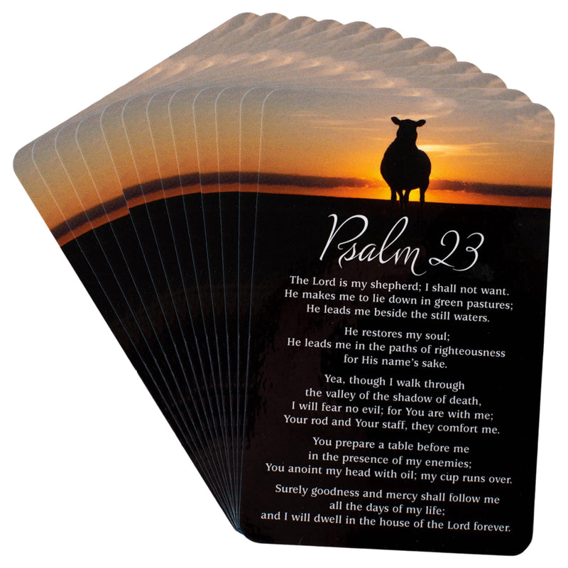 Dicksons My Shepherd Sunset 3.5 x 2.5 Keepsake Bookmarks Pack of 12