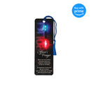 Police Officer's Prayer Lights Onyx Cardstock Tassel Bookmark Tags, Pack of 12