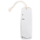 Peace Be With You Orange Sunset 2 x 6 Paper Keepsake Bookmark with Tassel