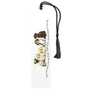 All Things In Your Life White 6 x 1.5 Cardstock Tassel Bookmarks Pack of 12