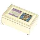 First Holy Communion Classic Cream 6 x 4 Acrylic Music Box Plays Ave Maria