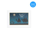Wise Men Still Seek Him Holy Family 5 x 7 Nativity Christmas Cards, Two Packs of 12
