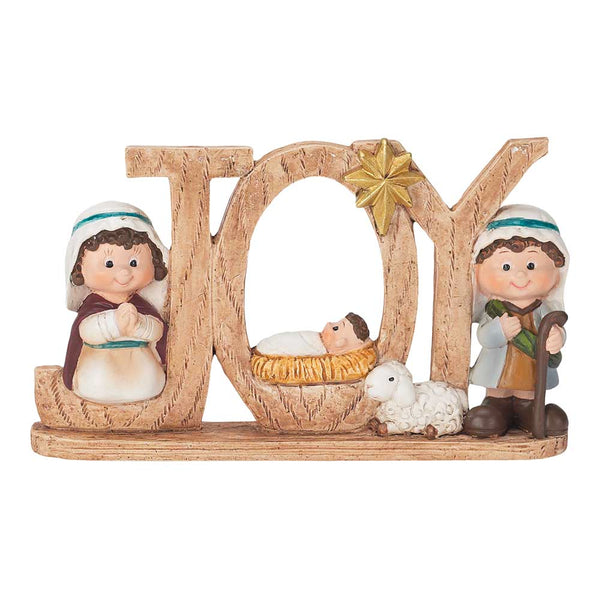 Dicksons Joy Holy Family 5.5 x 3 Christmas Nativity Scene Figurine