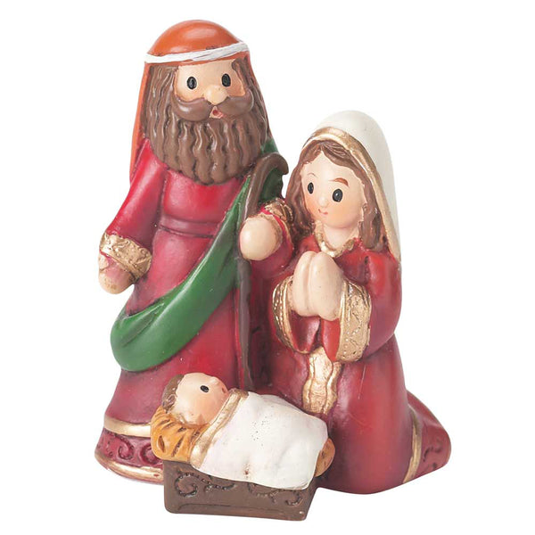 Dicksons Whimsical Holy Family I1 x 2 Glazed Porcelain Christmas Nativity Scene Figurine