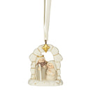 Dicksons Distressed White Boulder Creche Holy Family 2 inch Resin Decorative Christmas Ornament