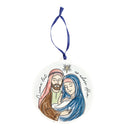 Come Let Us Adore Him Watercolor 4.25 x 4 MDF Decorative Hanging Ornament