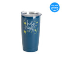 Holy Night Stone Blue 20 ounce Stainless Steel Coffee Mug Tumbler with Lid