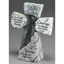 Dicksons God Grant Me The Serenity Stone 5 Inch Resin Tabletop Cross