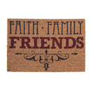 Dicksons Faith Family Friends 16 x 24 Coconut Fibre Home Doormat