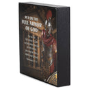 Belt of Truth Armor Antiqued  Brown 4 x 4 MDF Decorative Tabletop Sign Plaque