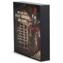 Breastplate of Righteousness Antiqued Brown 4 x 4 MDF Decorative Wall and Tabletop Frame