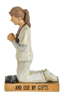 Dicksons Help Me Heal Nurse White 6 x 4 Decorative Tabletop Figurine