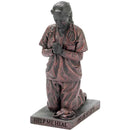 Dicksons Help Me Heal Praying Nurse 5 inch Gold Resin Stone Table Top Figurine