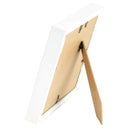 Precious Gift From Above Creamy White 11 x 9 Wood and Glass Decorative Wall and Tabletop Frame