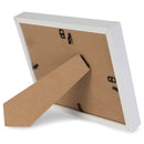 Precious Gift From Above Creamy White 11 x 9 Wood and Glass Decorative Wall and Tabletop Frame