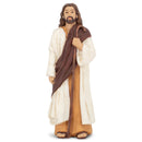 God Is Within Her Won't Fail Distressed Brown Jesus 3 inch Resin Decorative Tabletop Figurine