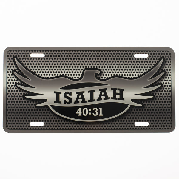 Dicksons Isaiah 40:31 12 x 6 Inch Metal License Plate