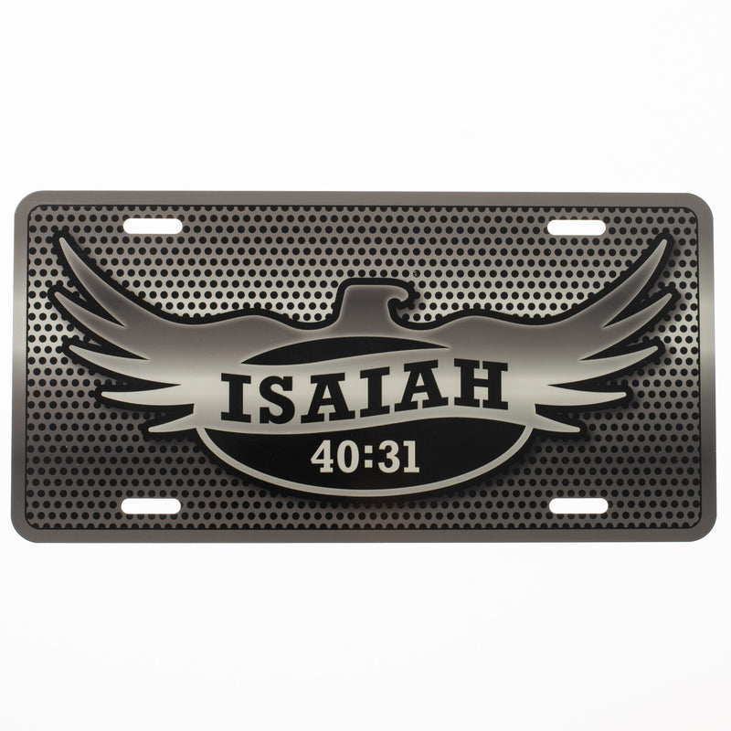 Dicksons Isaiah 40:31 12 x 6 Inch Metal License Plate